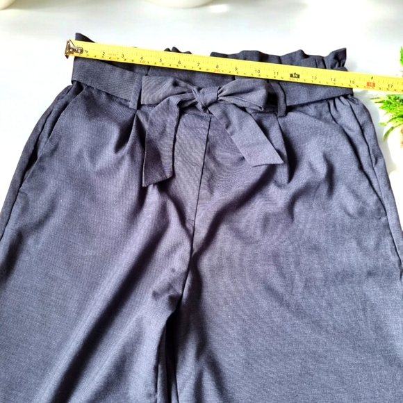 H&M High Waist Belted Ankle Length Palazzo Pants ๐ - Picture 6 of 8